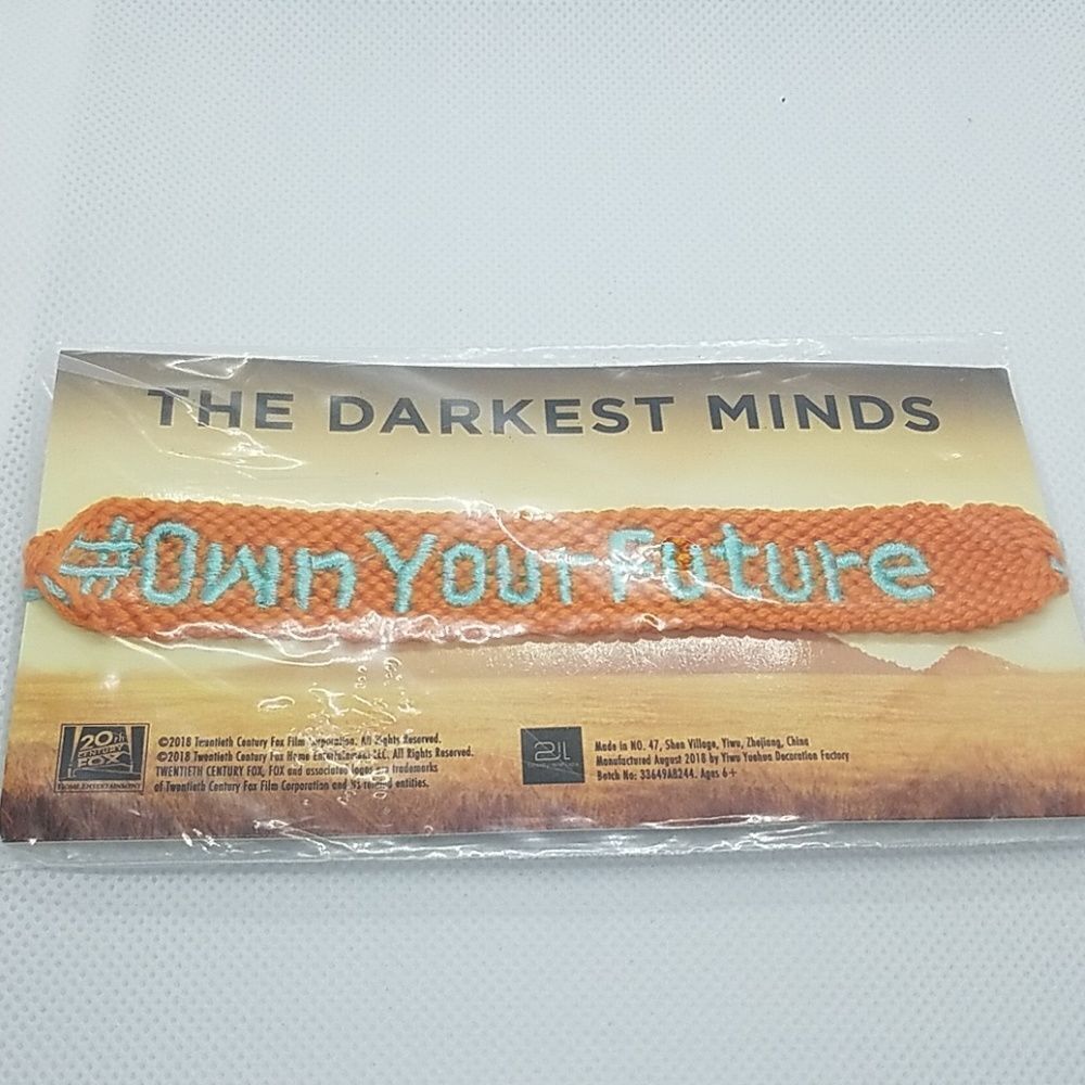 NWT The Darkest Minds #Own Your Future Bracelet - Picture 2 of 3